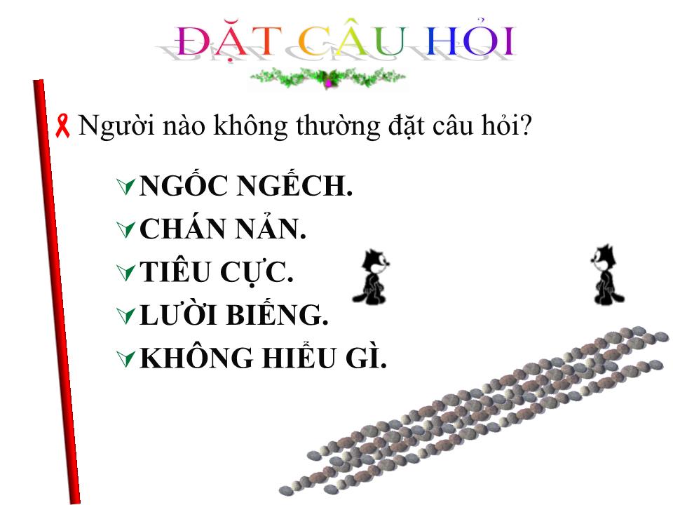 Bài giảng Kỹ năng đặt câu hỏi trang 4