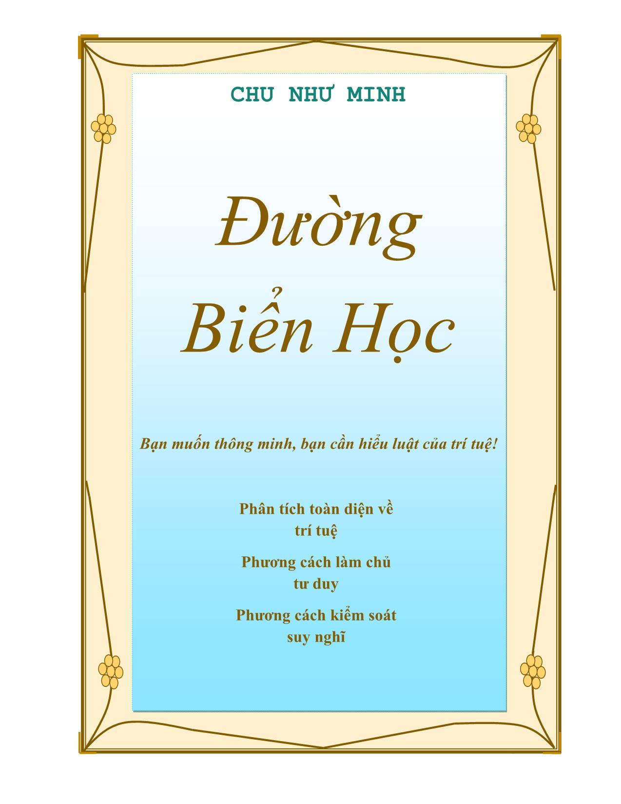 Tài liệu Đường biển học trang 1