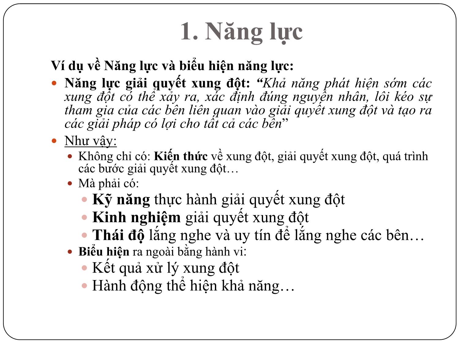 Bài giảng Hướng dẫn xây dựng khung năng lực trang 4