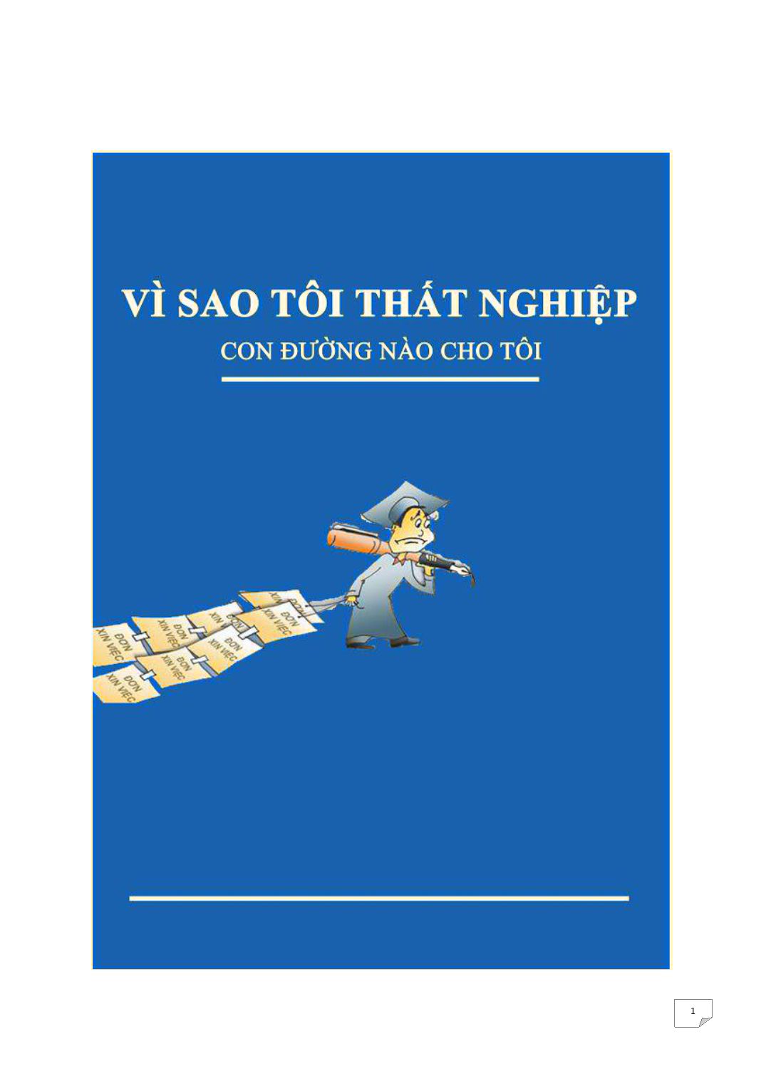 Tài liệu Vì sao tôi thất nghiệp con đường nào cho tôi? trang 1