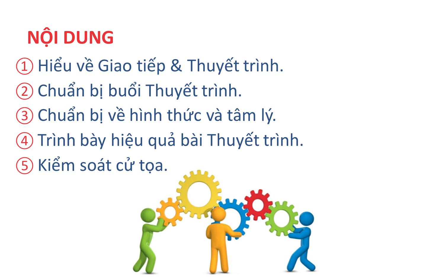 Bài giảng Giao tiếp và thuyết trình - Nguyễn Tuấn Anh trang 4