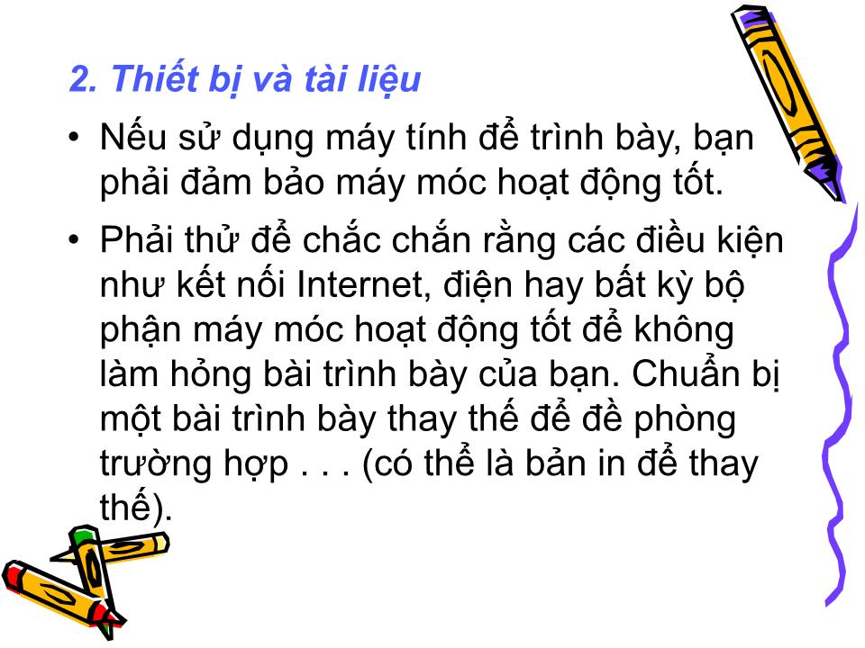 Bài giảng Kỹ năng trình bày trang 5