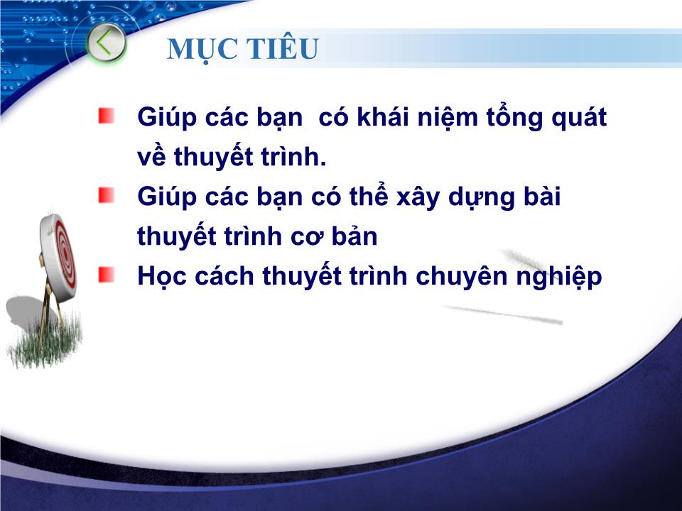 Bài giảng Kỹ năng thuyết trình - Nguyễn Thanh Mỹ trang 2