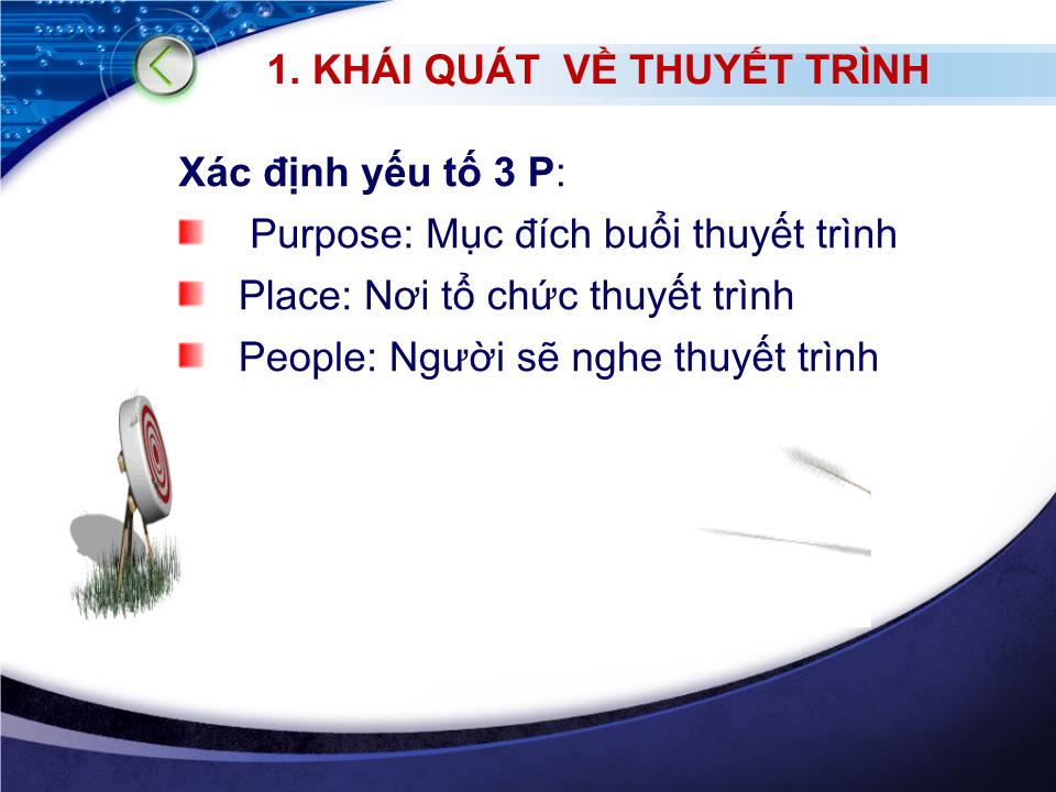 Bài giảng Kỹ năng thuyết trình - Nguyễn Thanh Mỹ trang 7