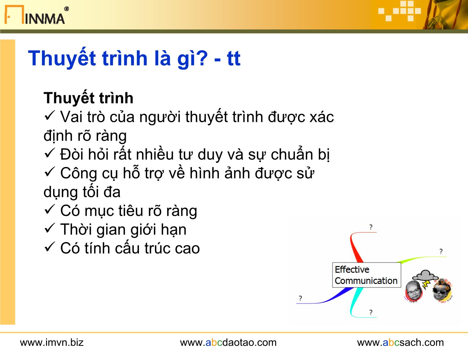 Bài giảng Kỹ năng thuyết trình - Vũ Thái Hà trang 6