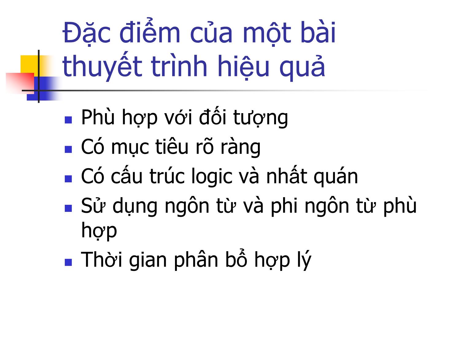 Bài giảng Kỹ năng thuyết trình - Phạm Anh Tuấn trang 7