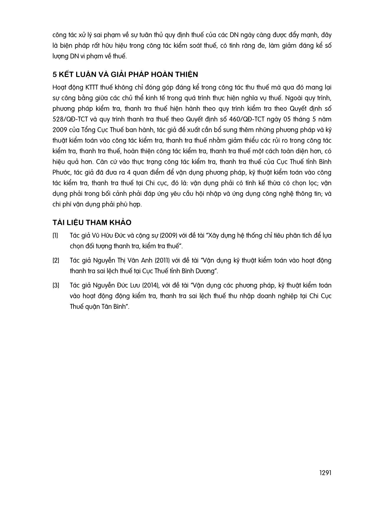 Hoạt động kiểm tra, thanh tra thuế tại cục thuế tỉnh Bình Phước - thực trạng và giải pháp trang 5