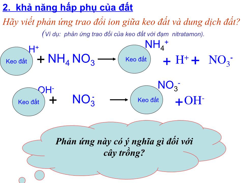 Bài giảng Công nghệ Lớp 10 - Bài 7: Một số tính chất của đất trồng trang 10