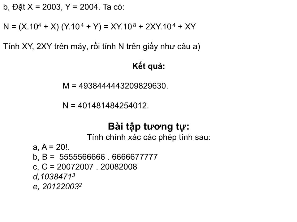 Bài giảng Chuyên đề về máy tính cầm tay trang 4