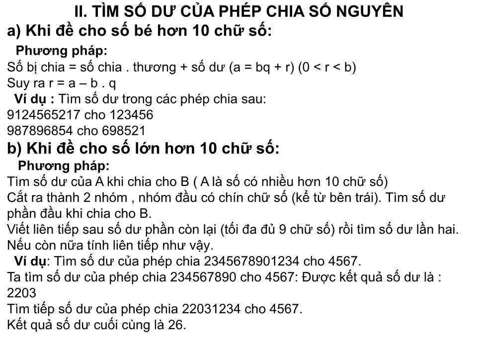 Bài giảng Chuyên đề về máy tính cầm tay trang 5