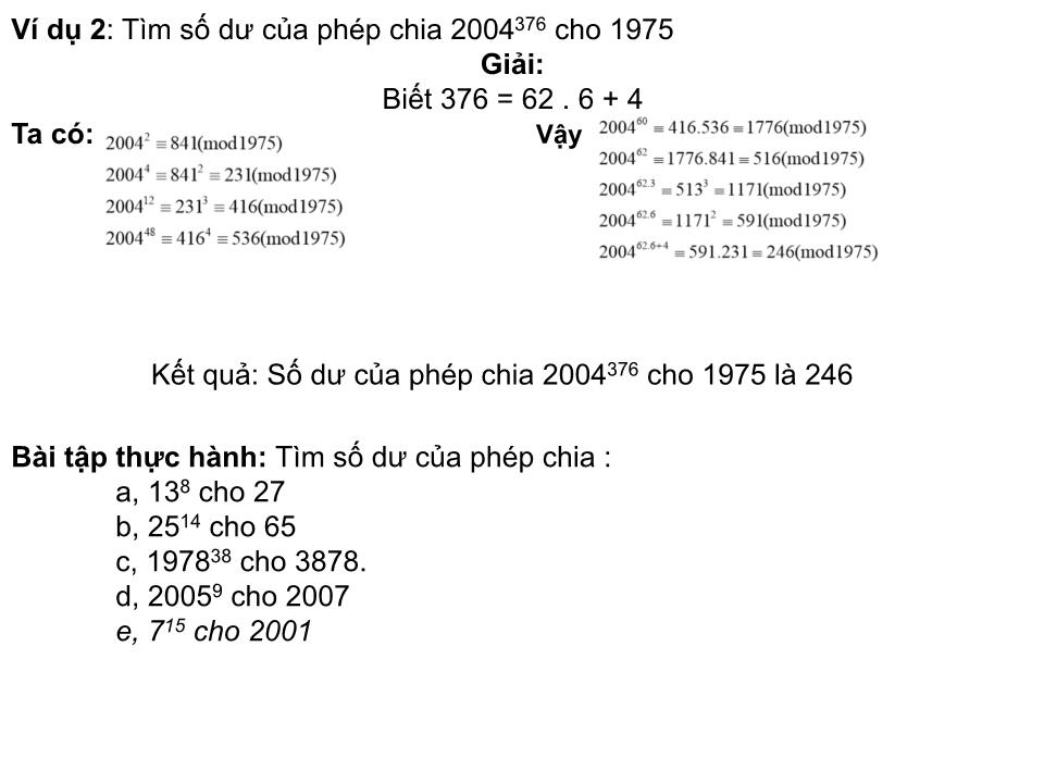 Bài giảng Chuyên đề về máy tính cầm tay trang 7