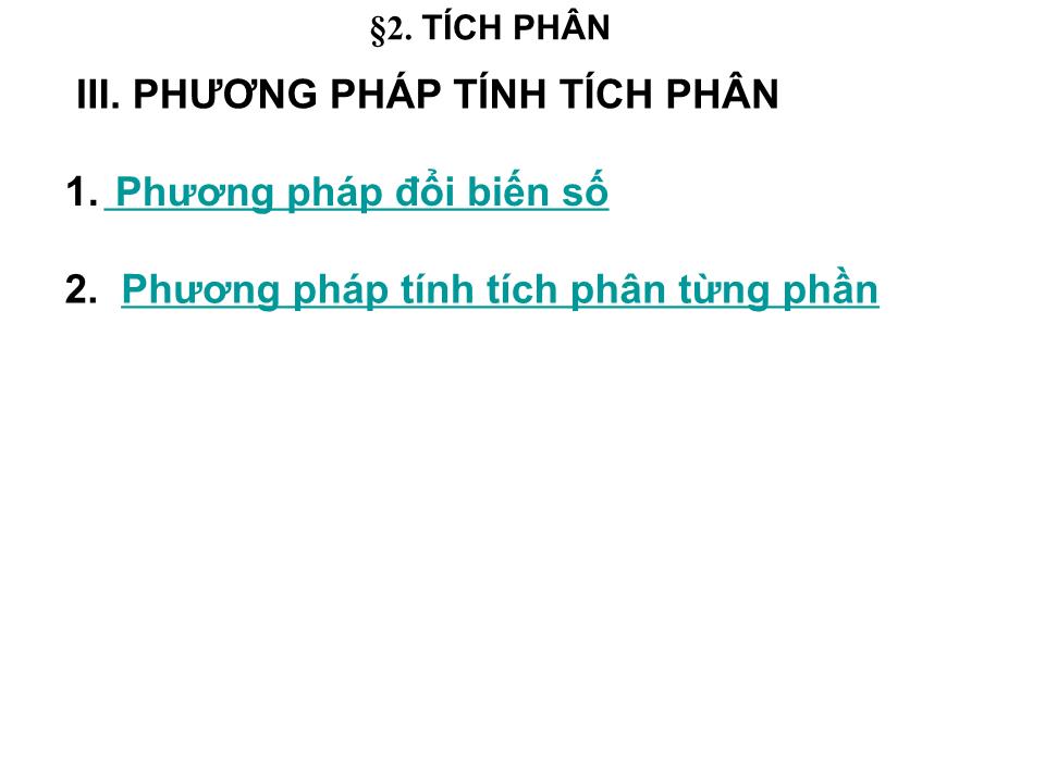 Bài giảng Đại số Lớp 12 - Chương 3: Nguyên hàm - Bài 2: Tích phân - Đặng Thị Tố Uyên trang 4