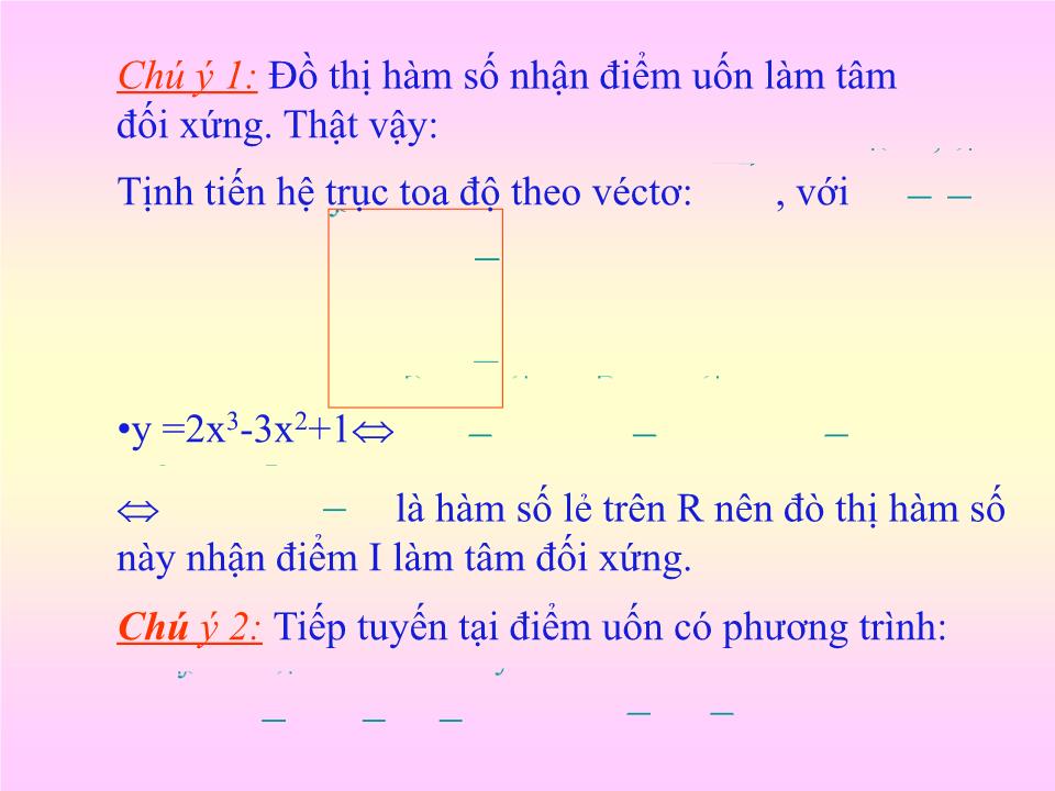 Bài giảng Đại số Lớp 12 - Chương 1: Cực trị của hàm số - Bài 5: Khảo sát sự biến thiên và vẽ đồ thị của hàm số trang 7