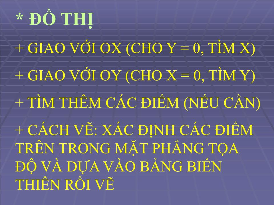 Bài giảng Đại số Lớp 12 - Chương 1: Cực trị của hàm số - Bổ túc về khảo sát hàm số trang 4