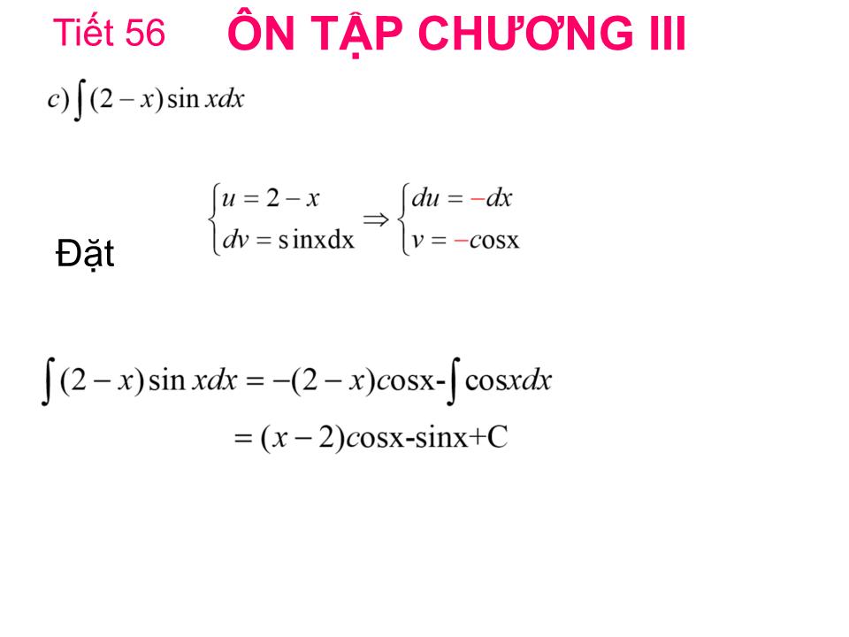 Bài giảng Đại số Lớp 12 - Ôn tập chương 3 - Đặng Trung Hiếu trang 8