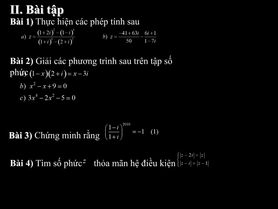 Bài giảng Đại số Lớp 12 - Tiết 75: Ôn tập cuối năm - Khuất Tiến Chà trang 7