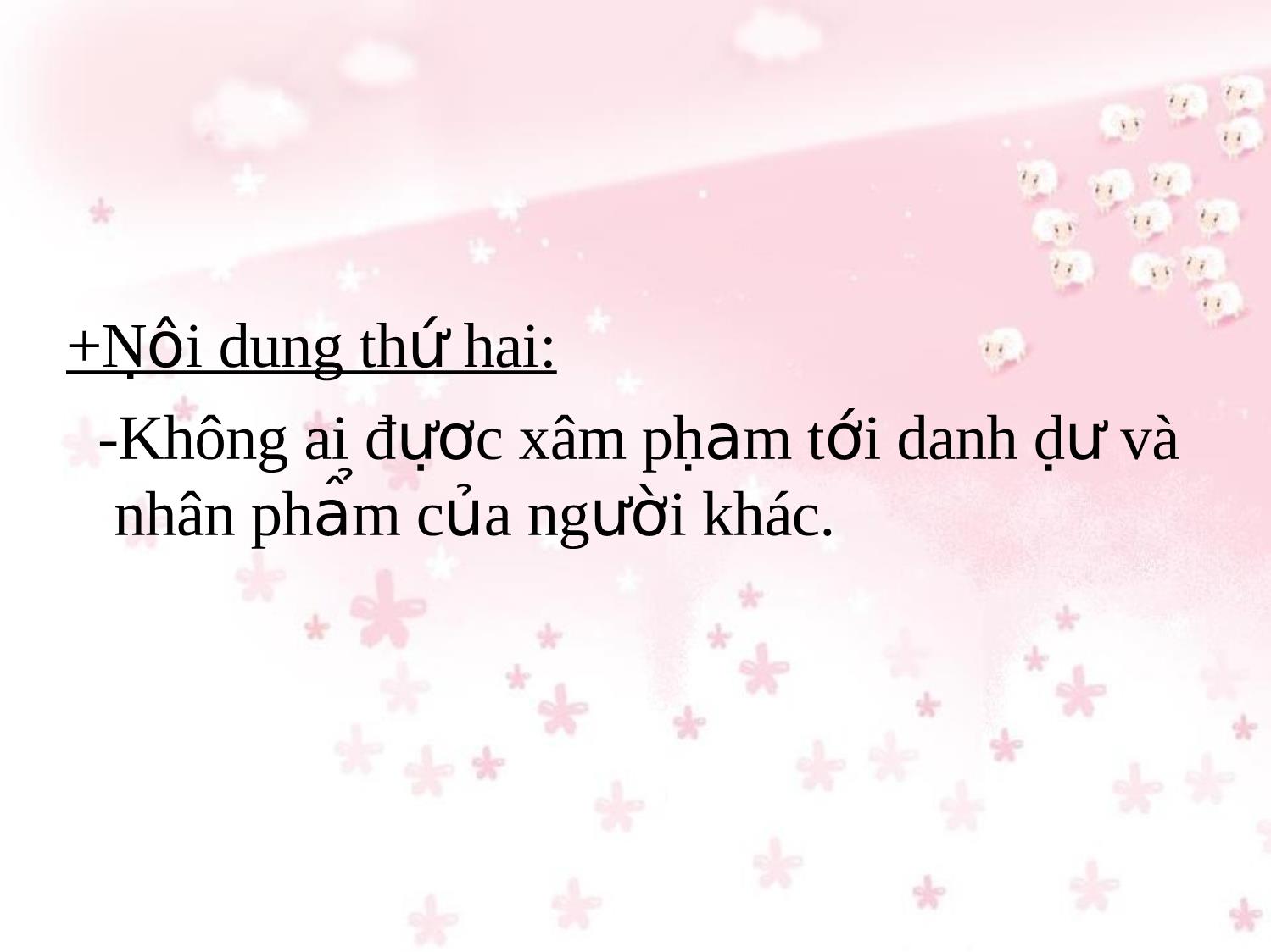 Bài giảng Giáo dục công dân Lớp 12 - Bài 6: Công dân với các quyền tự do cơ bản trang 8