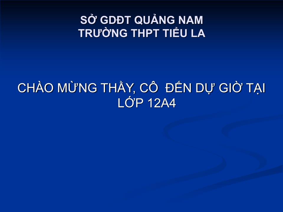 Bài giảng Hình học Lớp 12 - Ôn tập: Phương trình đường thẳng phương trình mặt phẳng trang 1