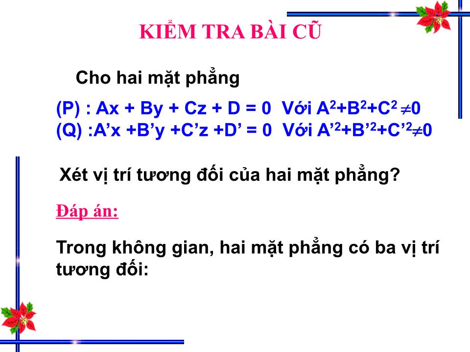 Bài giảng Hình học Lớp 12 - Chương 3 - Tiết 35, Bài 3: Phương trình đường thẳng trong không gian - Nguyễn Hoàng Yến Phượng trang 2