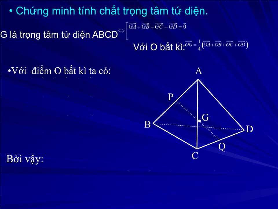 Bài giảng Hình học Lớp 12 - Tiết 33: Vectơ và các phép toán vectơ trong không gian - Phạm Thị Ánh Hồng trang 7