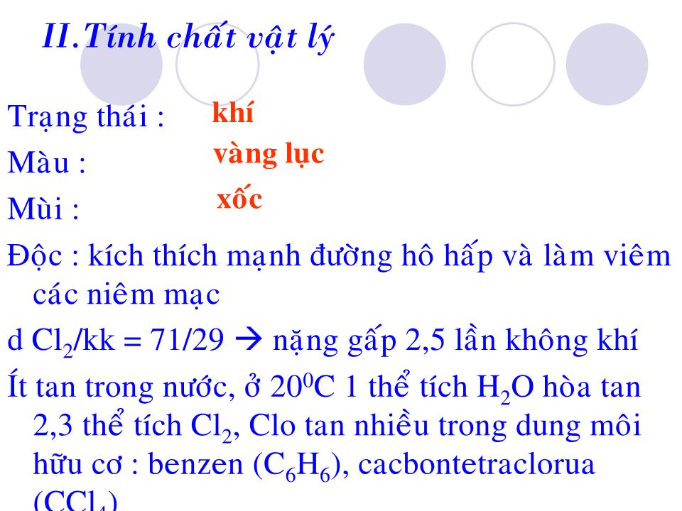 Bài giảng Hóa học Lớp 9 - Bài 26: Clo trang 5