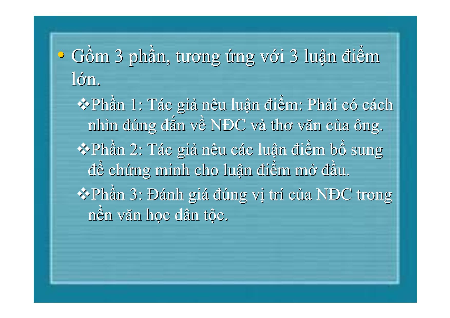 Bài giảng Ngữ văn Lớp 12 - Văn bản: Nguyễn Đình Chiểu ngôi sao sáng trong nền văn nghệ dân tộc trang 6