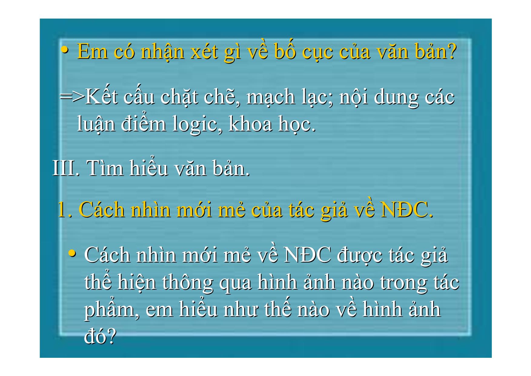 Bài giảng Ngữ văn Lớp 12 - Văn bản: Nguyễn Đình Chiểu ngôi sao sáng trong nền văn nghệ dân tộc trang 7