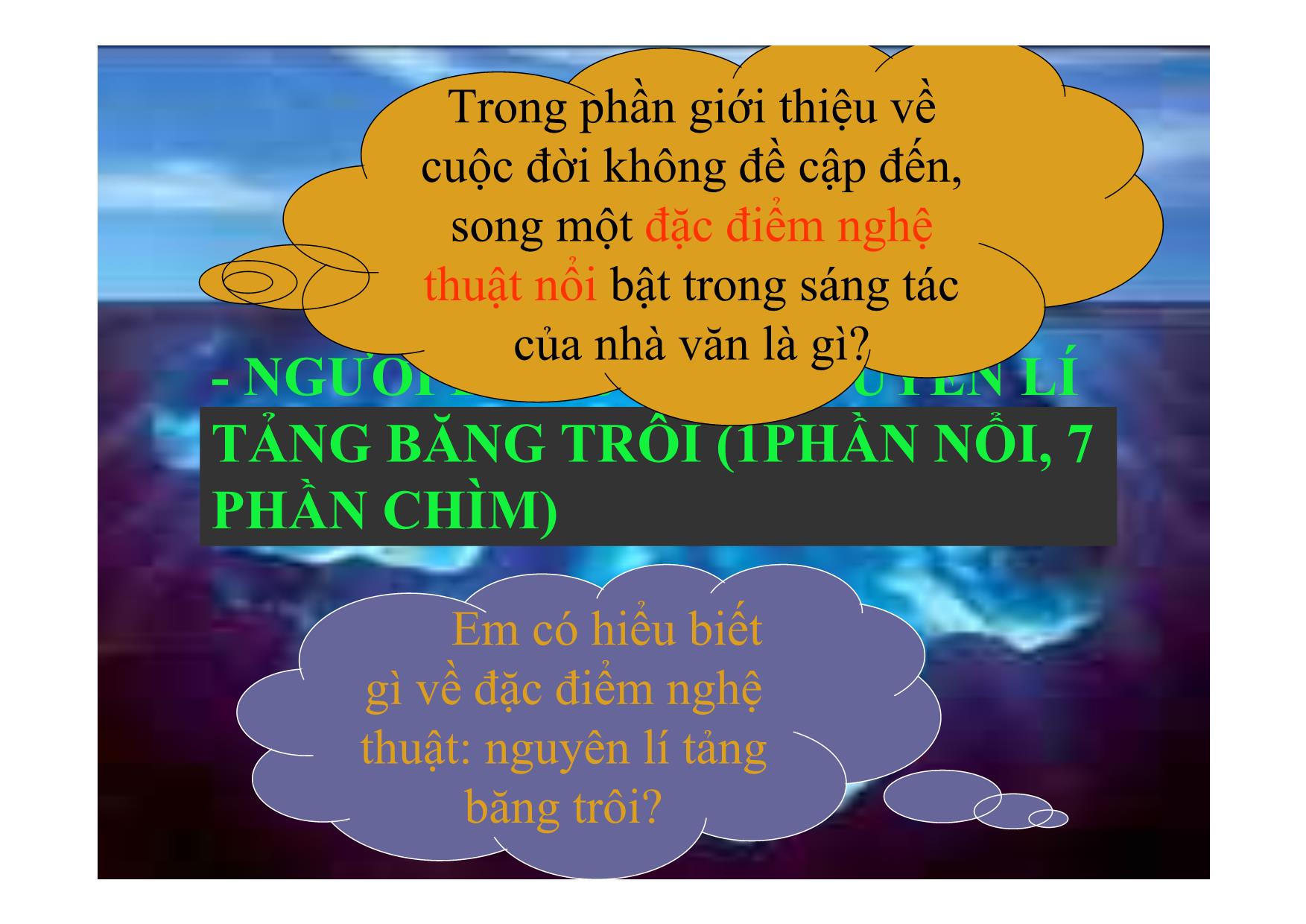 Bài giảng Ngữ văn Lớp 12 - Văn bản: Ông già và biển cả trang 5