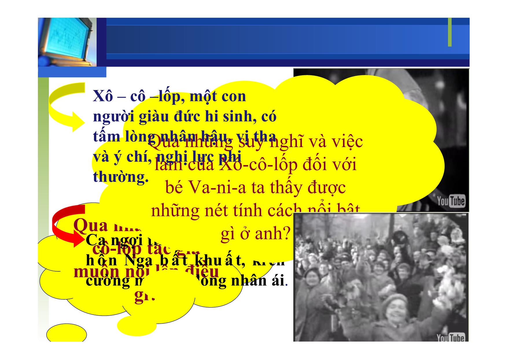 Bài giảng Ngữ văn Lớp 12 - Văn bản: Số phận con người trang 8