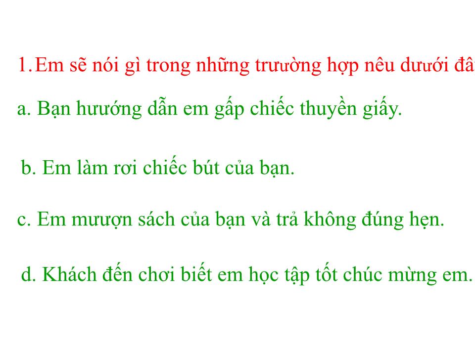 Bài giảng Tiếng Việt Lớp 2 - Ôn tập giữa học kì I (Tiết 6) trang 4