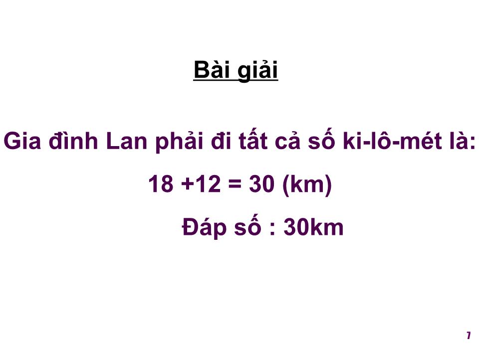 Bài giảng Toán Lớp 2 - Tuần 30 - Năm học 2020-2021 trang 7