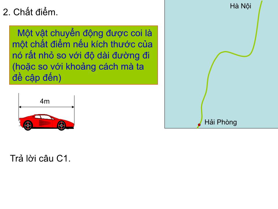 Bài giảng Vật lí Lớp 10 - Bài 1: Chuyển động cơ - Ngô Quý Cẩn trang 4