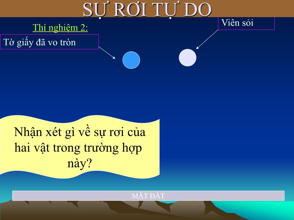 Bài giảng Vật lí Lớp 10 - Bài 4: Sựu rơi tự do - Nguyễn Duy Long trang 7