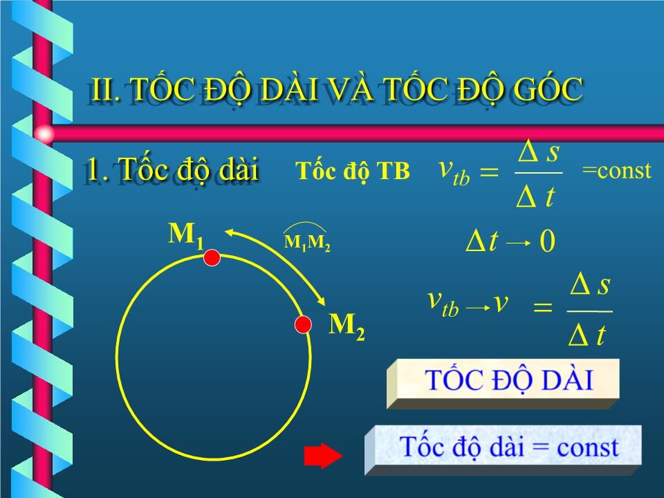 Bài giảng Vật lí Lớp 10 - Bài 5: Chuyển động tròn đều - Lê Nhất Trưởng tuấn trang 10