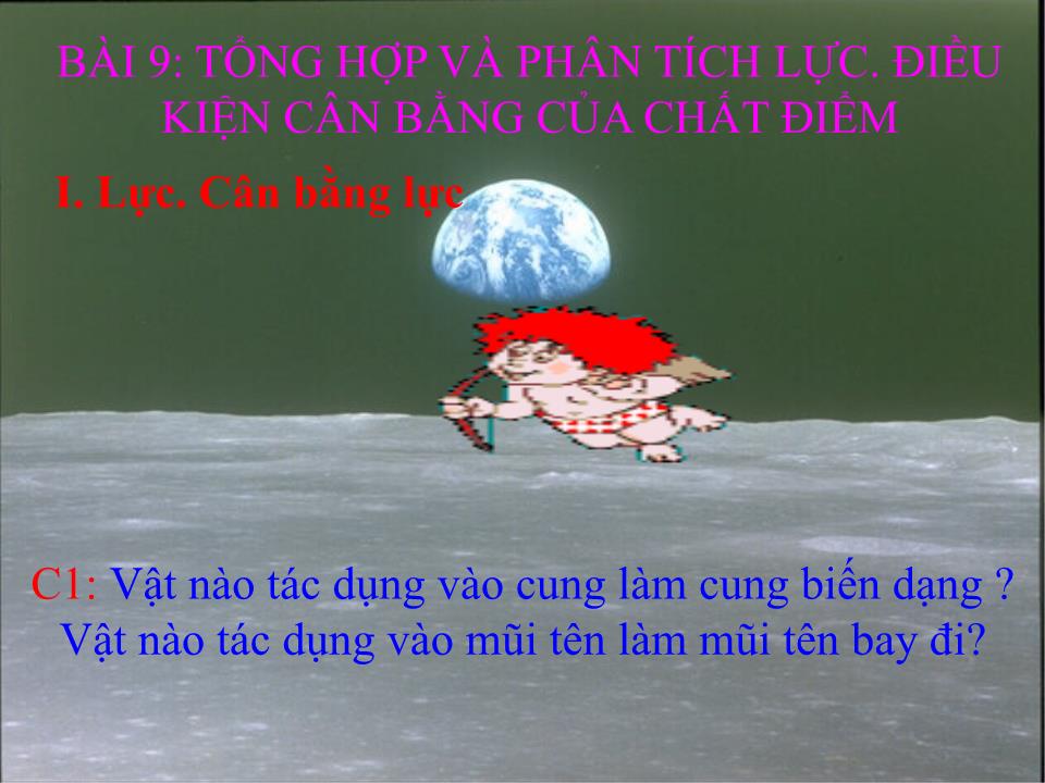 Bài giảng Vật lí Lớp 10 - Bài 9: Tổng hợp và phân tích lực. Điều kiện cân bằng của chất điểm - Phạm Đức Song trang 4