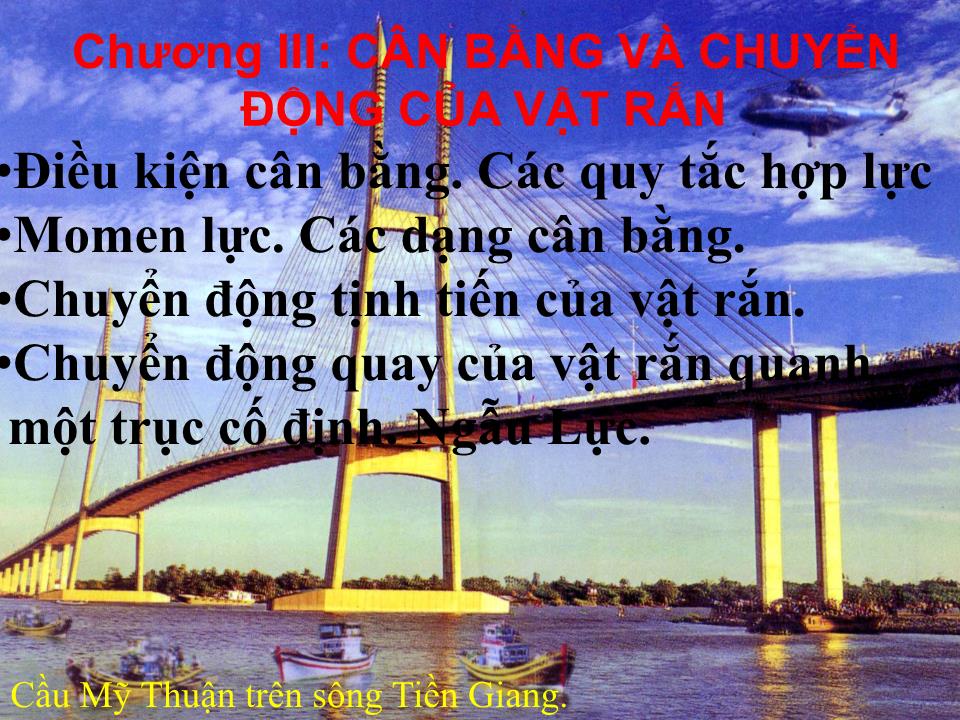 Bài giảng Vật lí Lớp 10 - Bài 17: Cân bằng của một vật chịu tác dụng của hai lực và của ba lực không song song trang 6