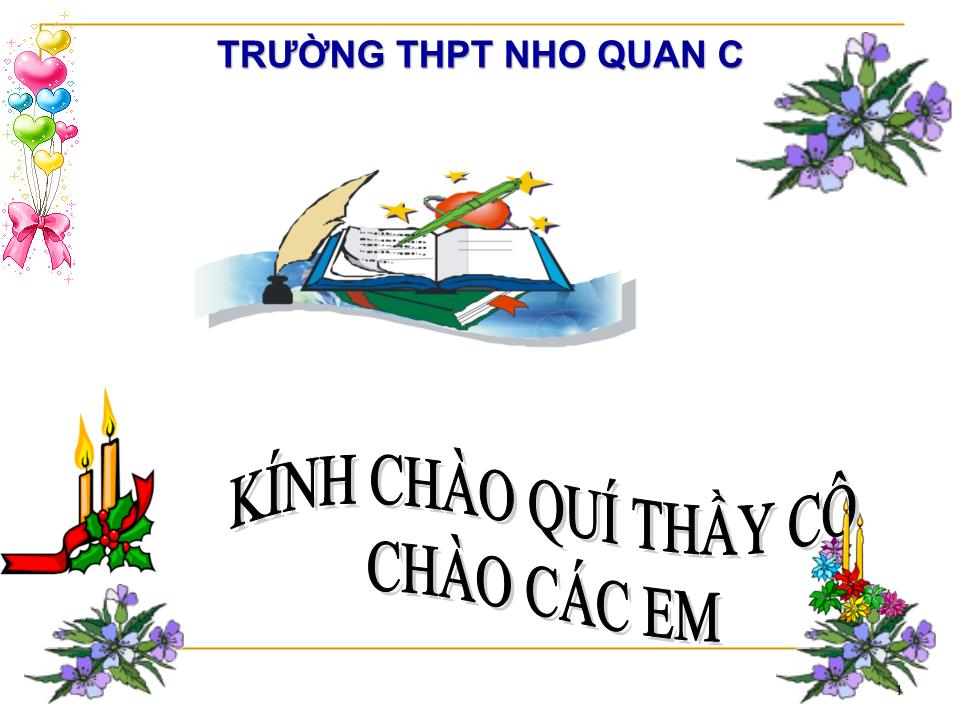 Bài giảng Vật lí Lớp 10 - Bài 20: Các dạng cân bằng. Cân bằng của một vật có mặt chân đế trang 1