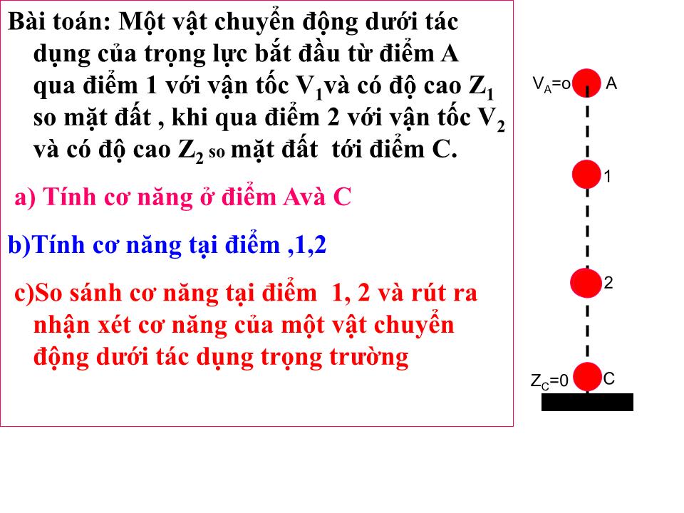 Bài giảng Vật lí Lớp 10 - Bài 27: Cơ năng trang 5