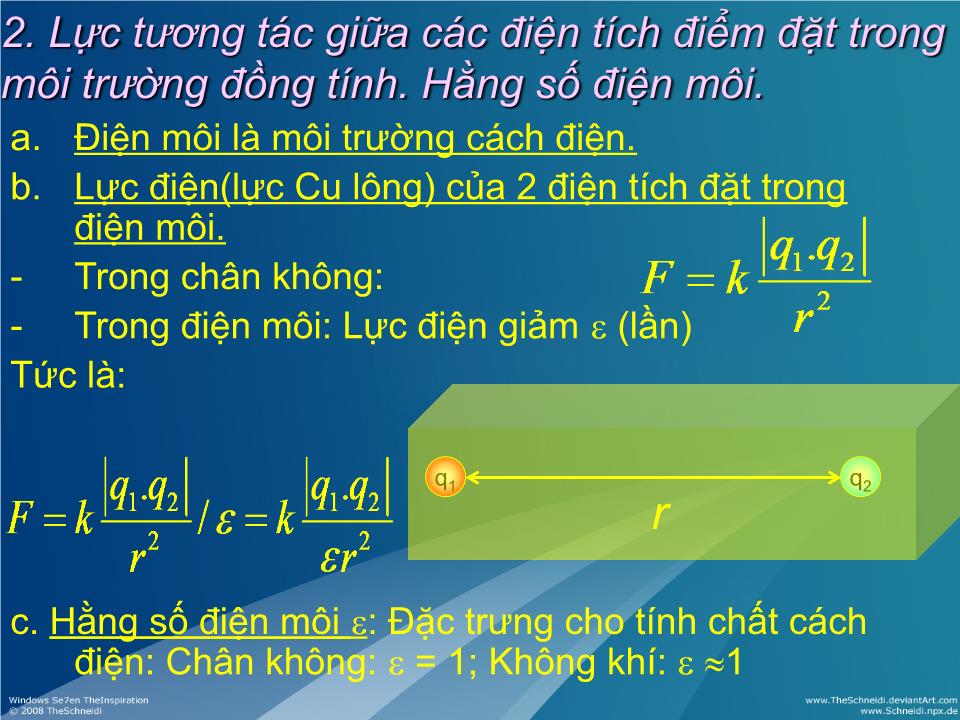 Bài giảng Vật lí Lớp 11 - Bài 1: Điện tích. Định luật Cu-lông trang 4