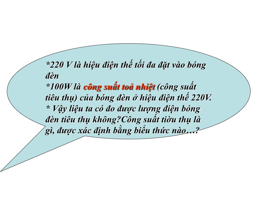 Bài giảng Vật lí Lớp 11 - Bài 8: Điện năng. Công suất điện - Trần Thảo Nguyên trang 5