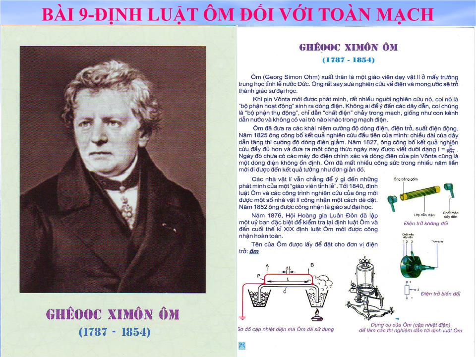 Bài giảng Vật lí Lớp 11 - Bài 9: Định luật ôm đối với toàn mạch trang 3