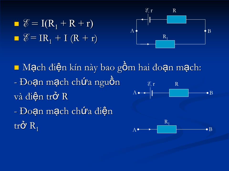 Bài giảng Vật lí Lớp 11 - Bài 10: Ghép các nguồn điện thành bộ trang 4