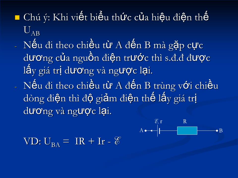 Bài giảng Vật lí Lớp 11 - Bài 10: Ghép các nguồn điện thành bộ trang 6