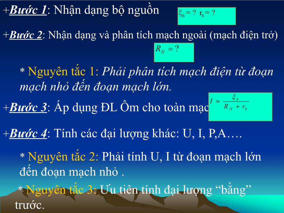 Bài giảng Vật lí Lớp 11 - Bài 11: Phương pháp giải một số bài toán về toàn mạch - Nguyễn Đoàn Duy Chinh trang 5