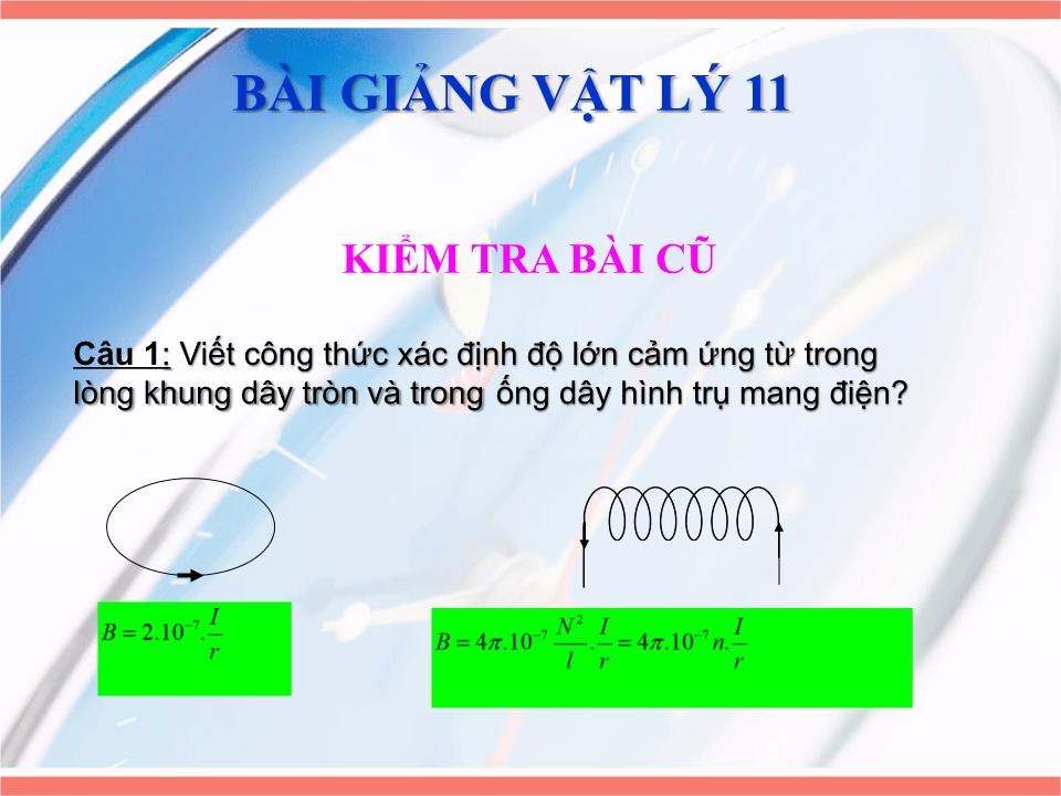 Bài giảng Vật lí Lớp 11 - Bài 25: Tự cảm - Đặng Ngọc Chính trang 3