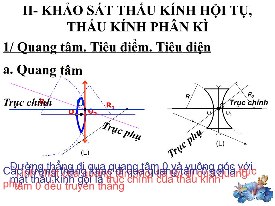 Bài giảng Vật lí Lớp 11 - Bài 29: Thấu kính mỏng trang 5