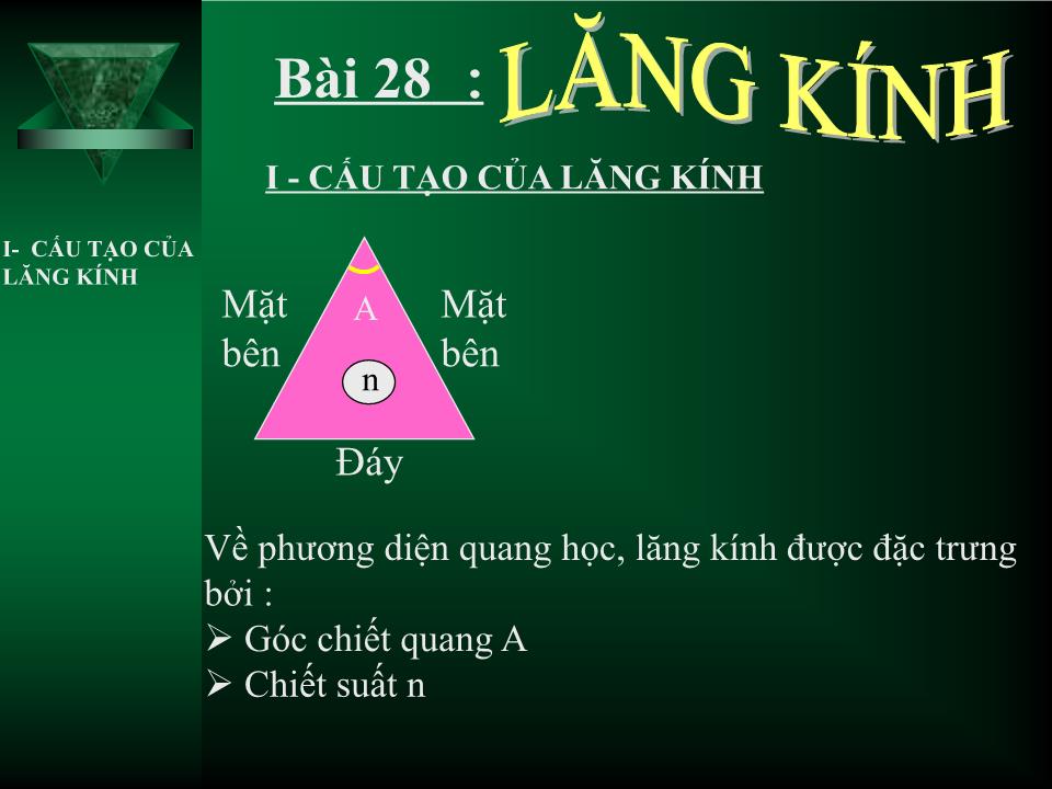 Bài giảng Vật lí Lớp 11 - Bài 28: Mắt. Các dụng cụ quang - Đỗ Giang Sơn trang 10