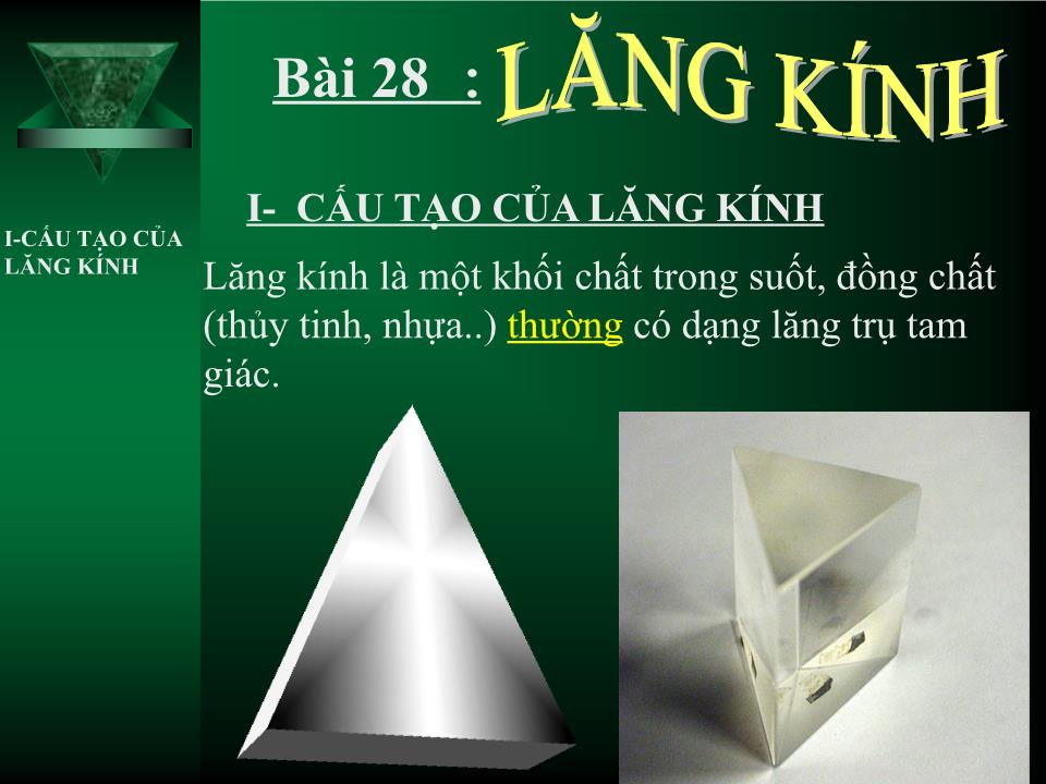 Bài giảng Vật lí Lớp 11 - Bài 28: Mắt. Các dụng cụ quang - Đỗ Giang Sơn trang 8