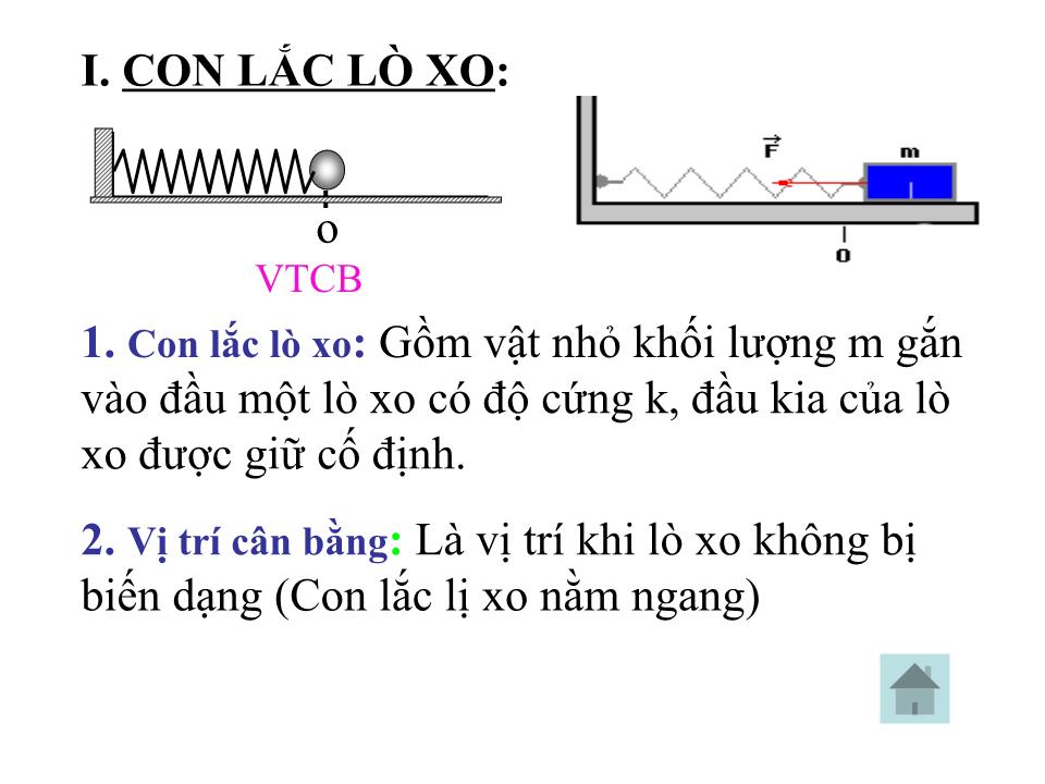 Bài giảng Vật lí Lớp 12 - Bài 2: Con lắc lò xo - Trần Viết Thắng trang 3