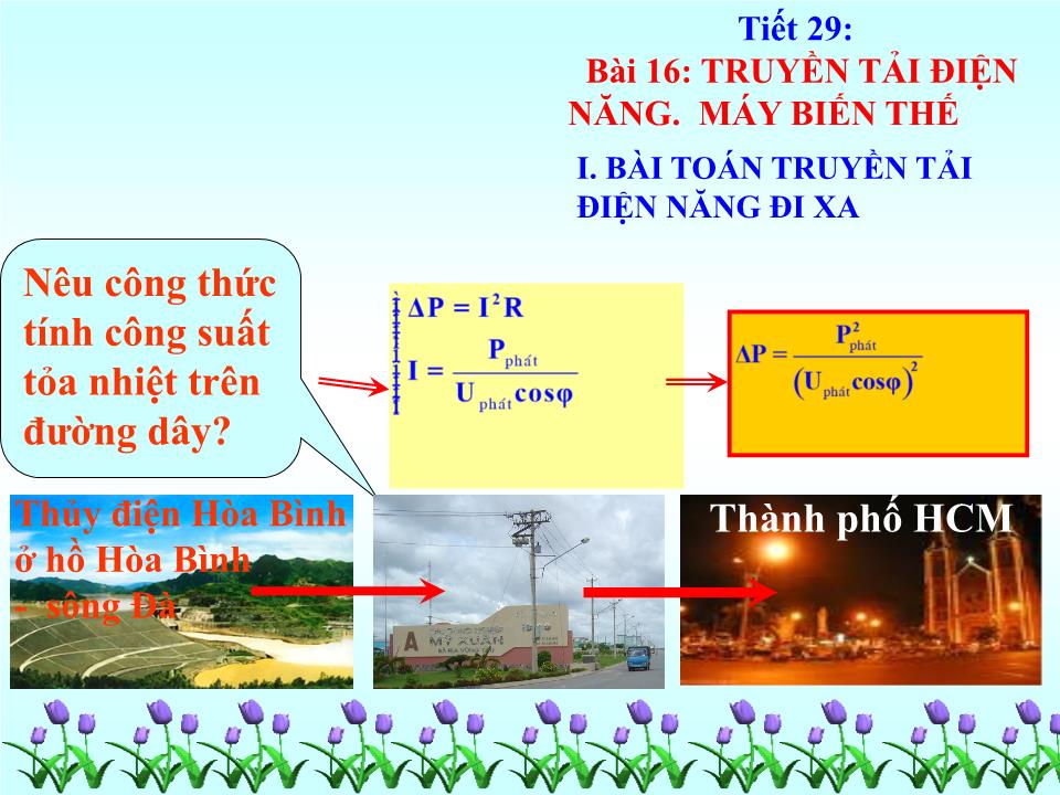 Bài giảng Vật lí Lớp 12 - Bài 16: Truyền tải điện năng. Máy biến thế trang 5